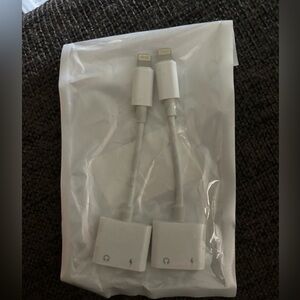 [Apple MFi Certified] iPhone Headphones Adapter & Splitter,2 in 1 Dual Lightning